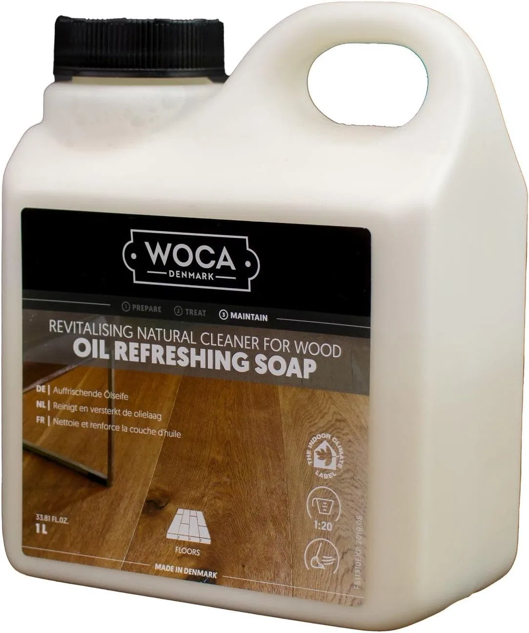 Масло-освежитель WOCA Oil Refresher Natural, 1 л Woca