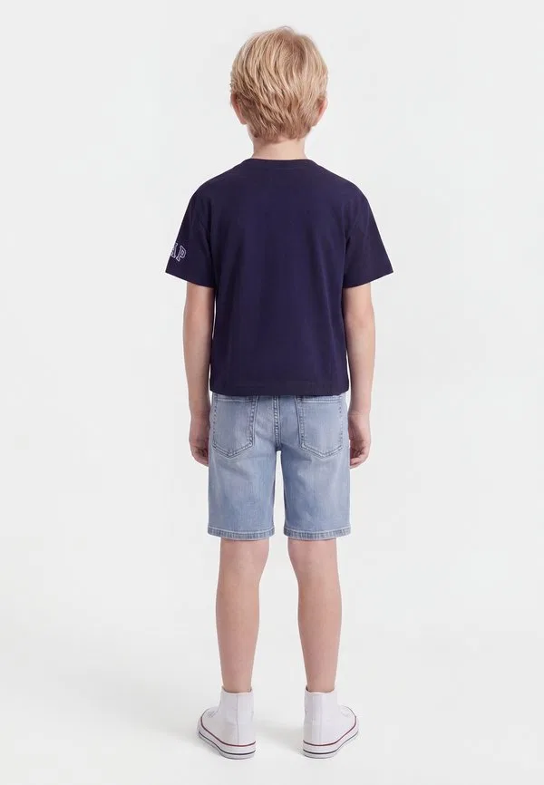 Футболка свободного кроя с принтом Gap, Black — фото 2