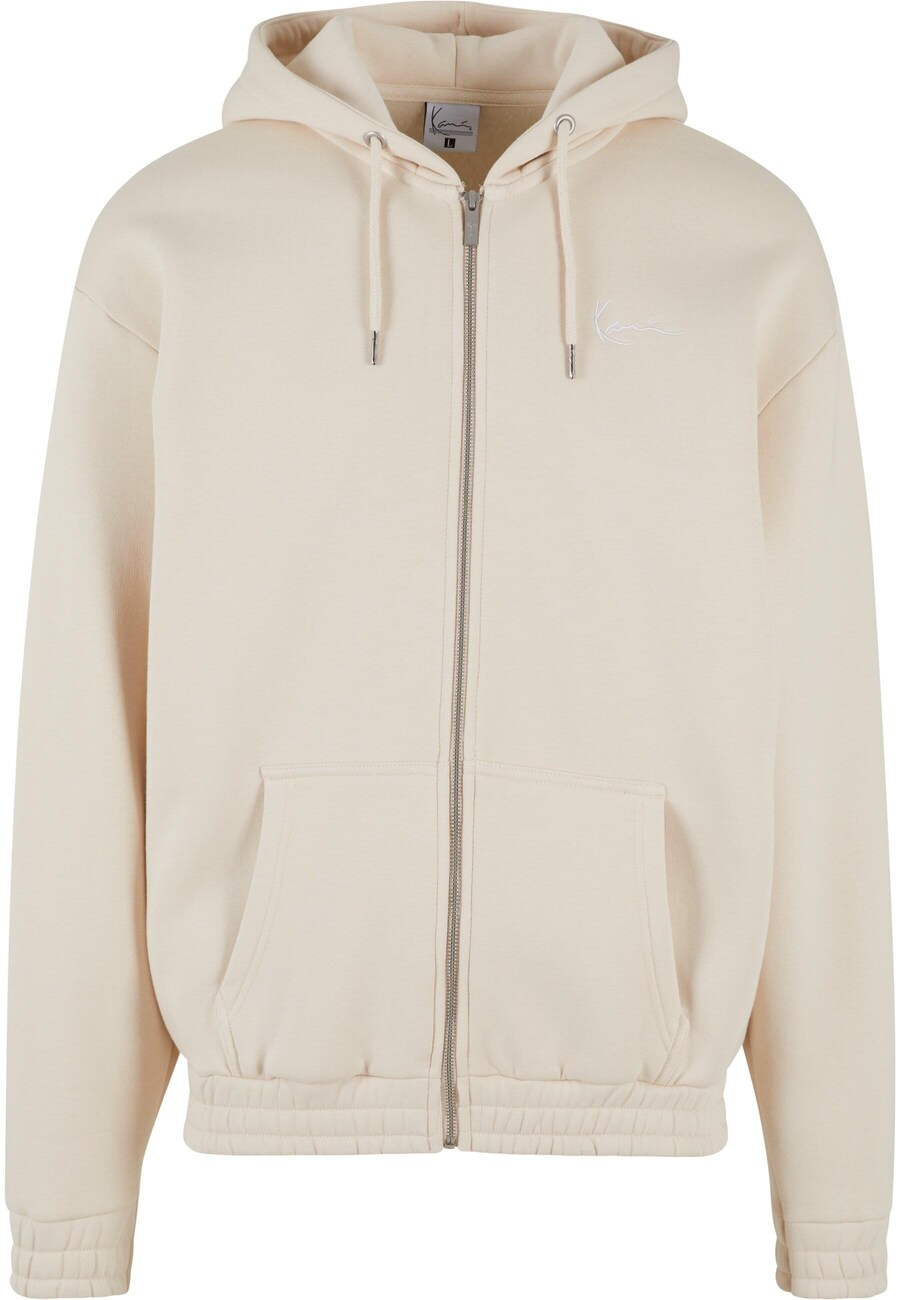 

Худи с капюшоном на молнии Karl Kani Authentic Star, Ecru