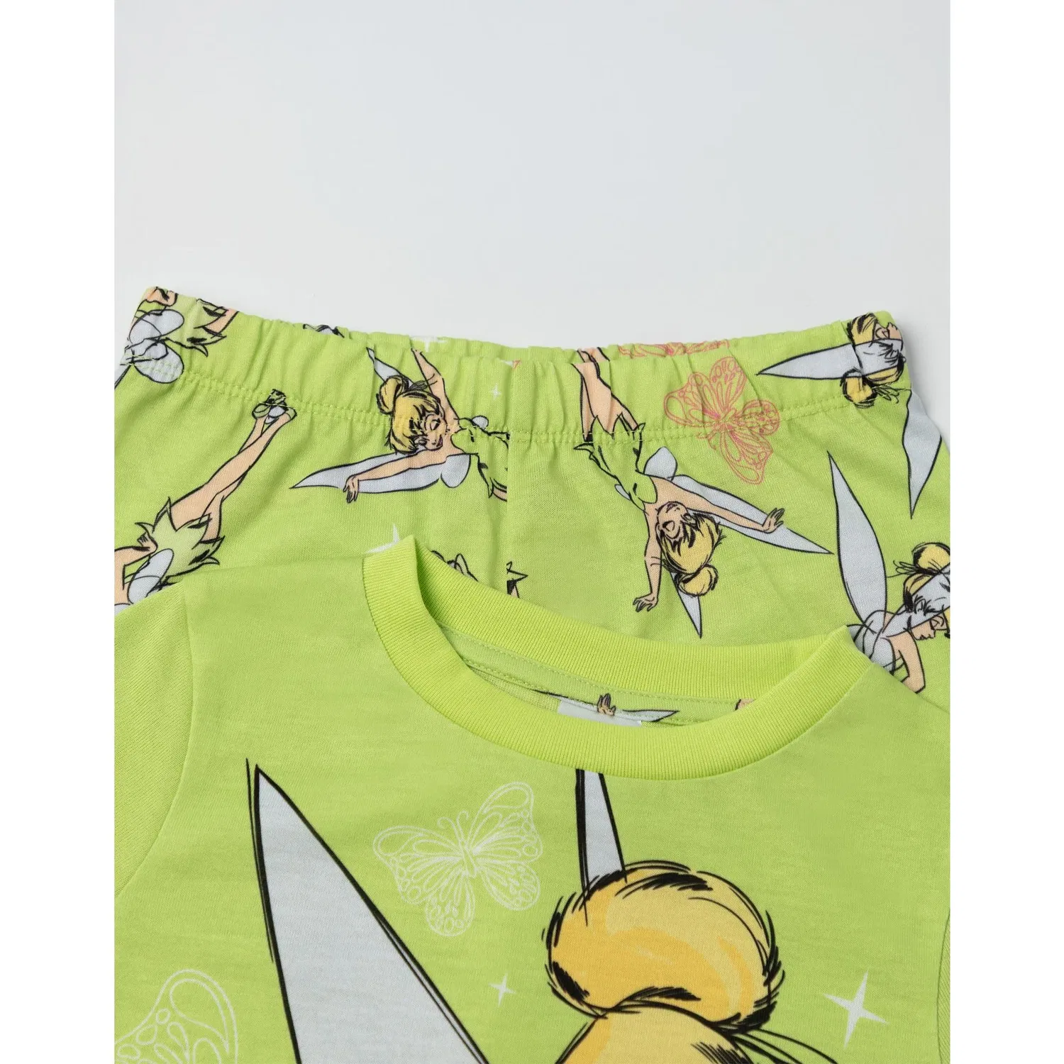 Пижама Tinkerbell Disney зеленая, зеленый — фото 3