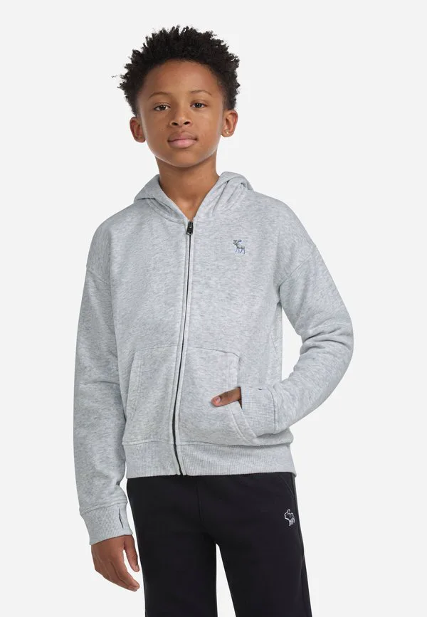 Толстовка essentials на молнии Abercrombie & Fitch, Light Grey Heather