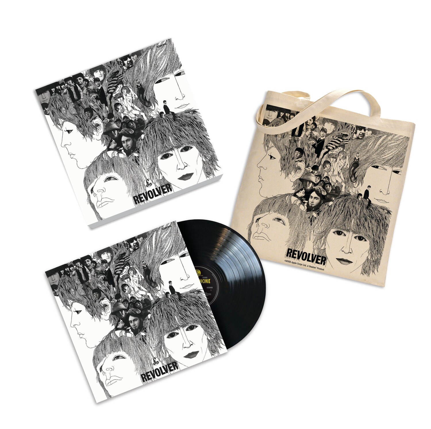 

Виниловая пластинка The Beatles - Revolver Bundle (Indie Exclusive LP + Tote 2022)
