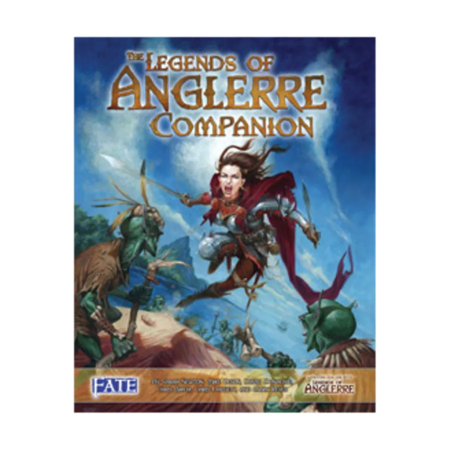 

Legends of Anglerre Companion, Starblazer Adventures, мягкая обложка