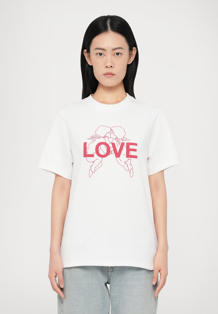 

Футболка Fiorucci WOMEN KISSING ANGELS LOVE REGULAR, White