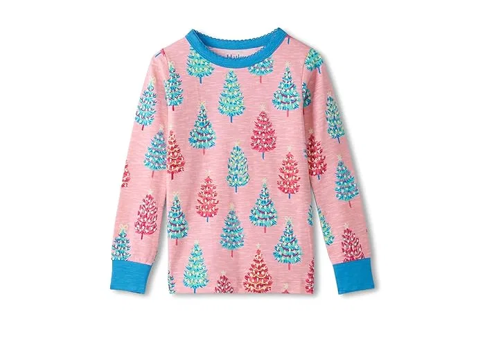 Пижама Stretch Cotton Pink, Hatley Kids — фото 2