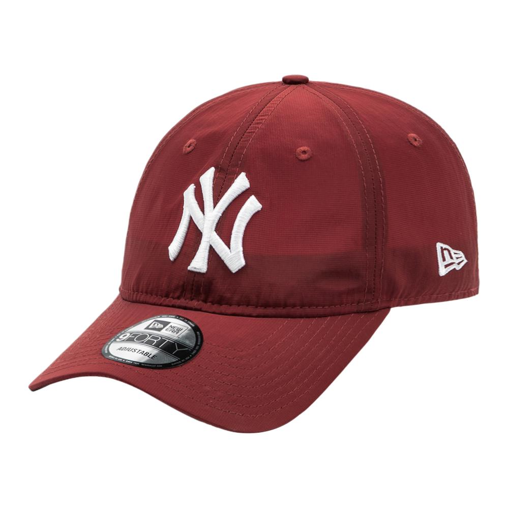 

New Era Нейлоновая бейсболка с металлическими элементами унисекс красная, Red