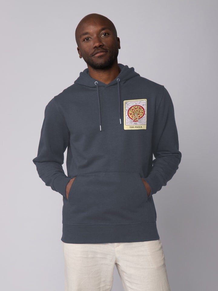 

Толстовка wat Apparel Sweatshirt Tarot The Pizza, цвет India Ink Grey