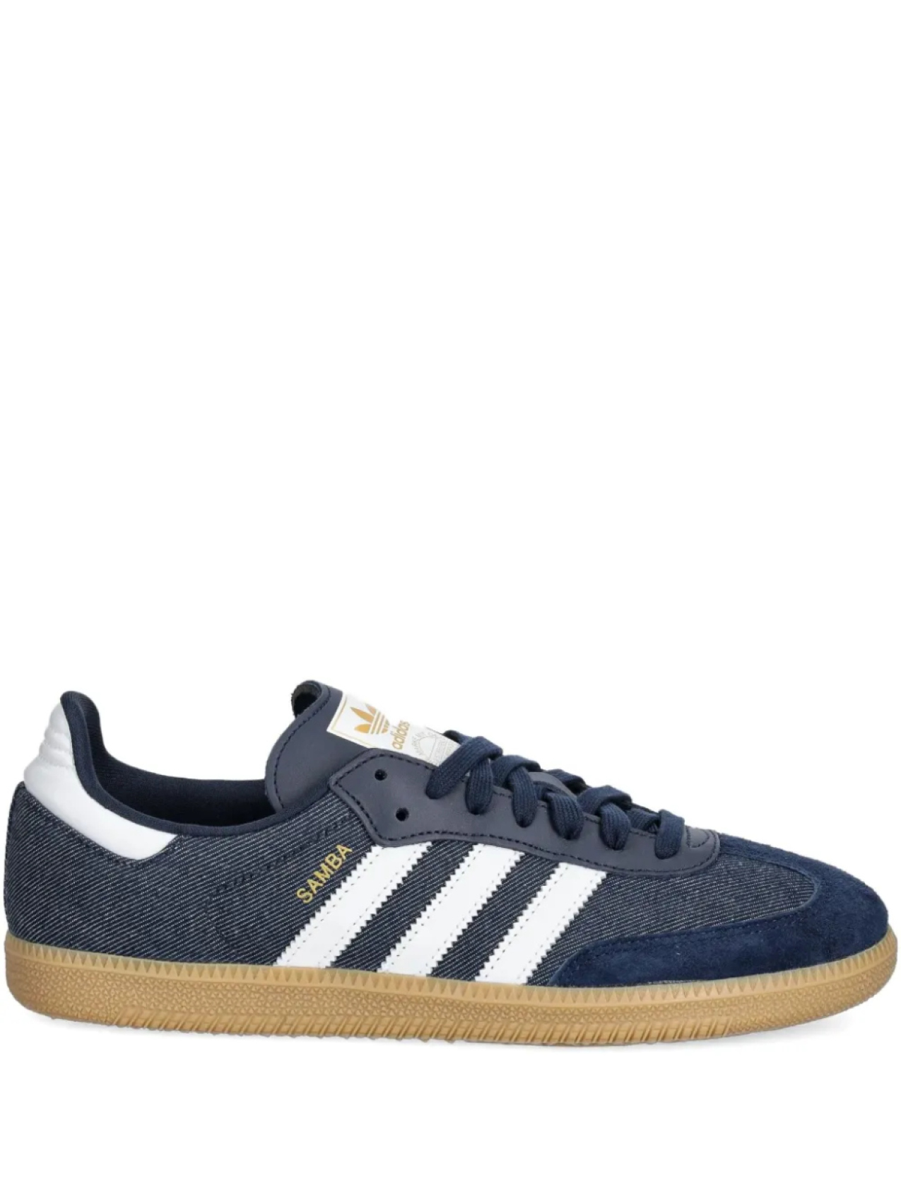 

Кроссовки Adidas Samba с тремя полосками, синий