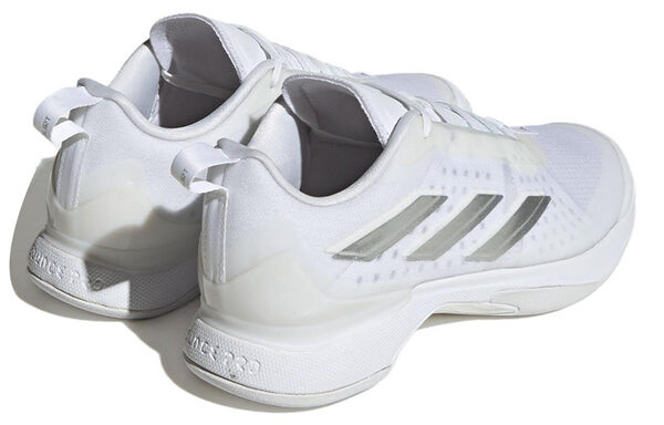 Кроссовки (WMNS) Adidas Avacourt Tennis Shoes 'Cloud White Silver Metallic', белый — фото 4