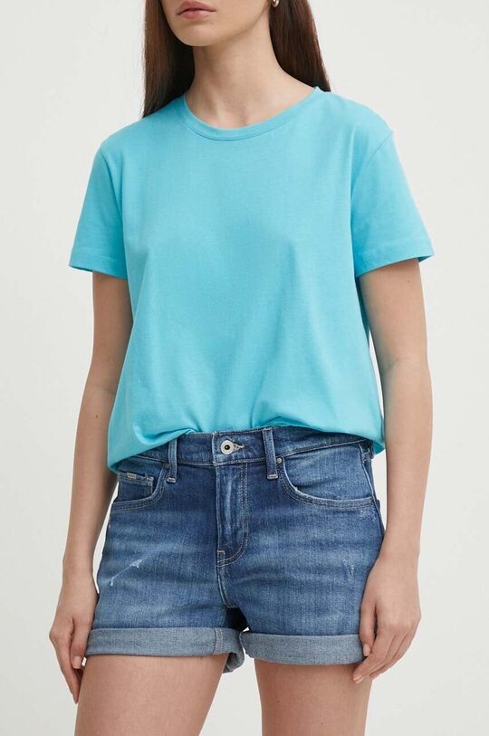 

Джинсовые шорты STRAIGHT SHORT HW Pepe Jeans, синий