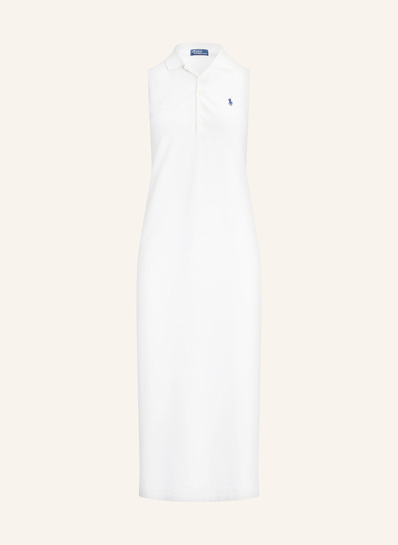 

Платье-Поло пике Polo Ralph Lauren, белый