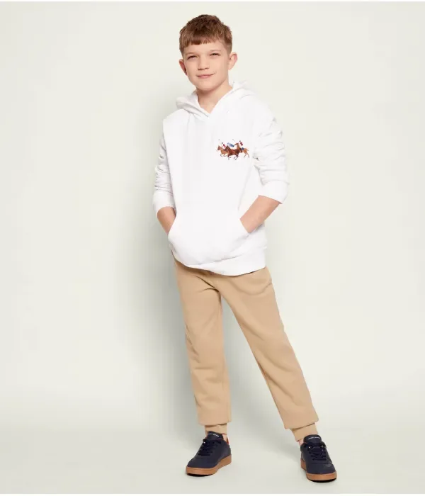 Толстовка regular fit Polo Ralph Lauren, белый — фото 2