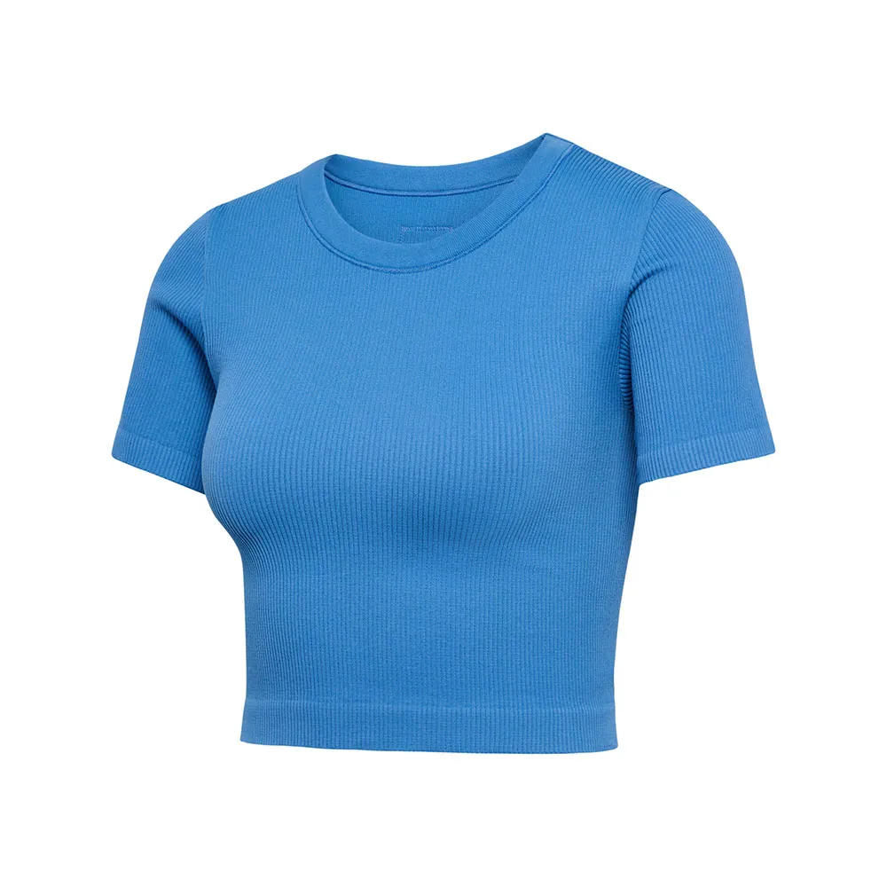

Футболка с коротким рукавом Hummel Pulse Seamless Rib, синий