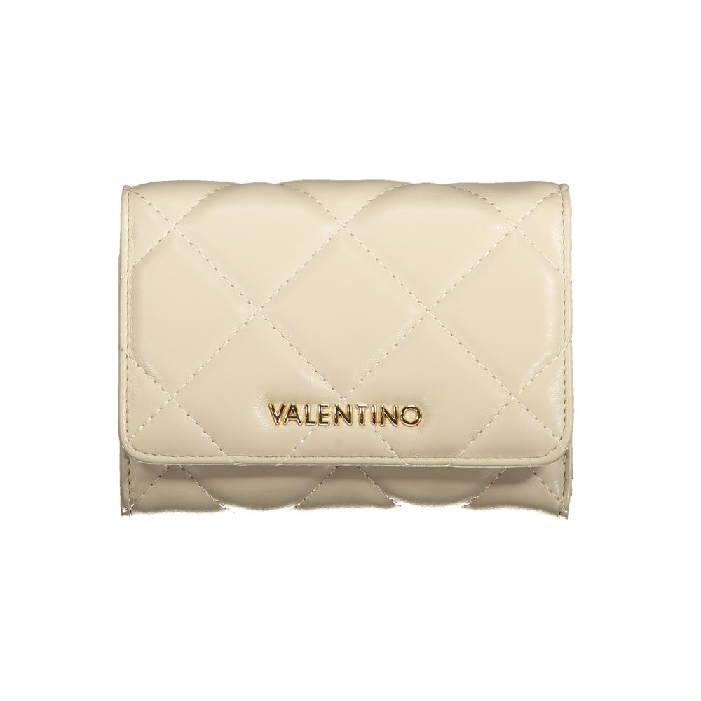 

Бежевый полиэтиленовый кошелек Valentino Bags