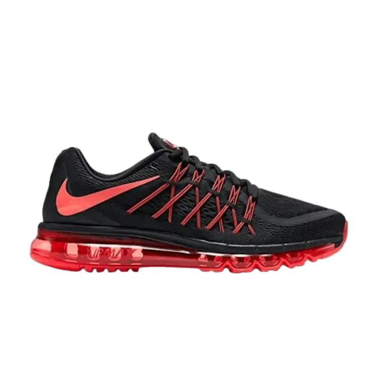 

Кроссовки Nike Air Max 2015 'Black Crimson Red', красный