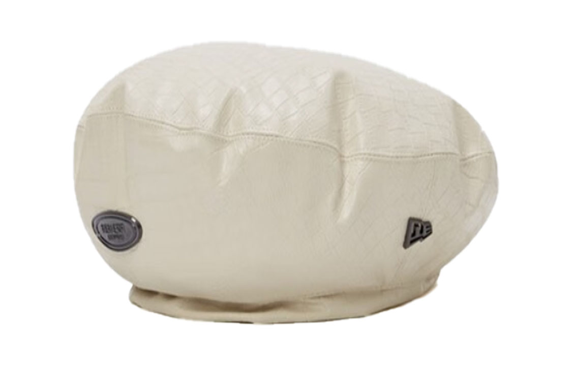 

New Era Берет унисекс белый из полиэстера, White