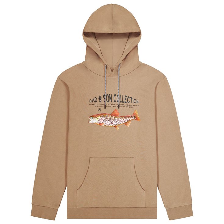 

Толстовка с капюшоном «Папа и сын», пантера, темно-серый - L Picture