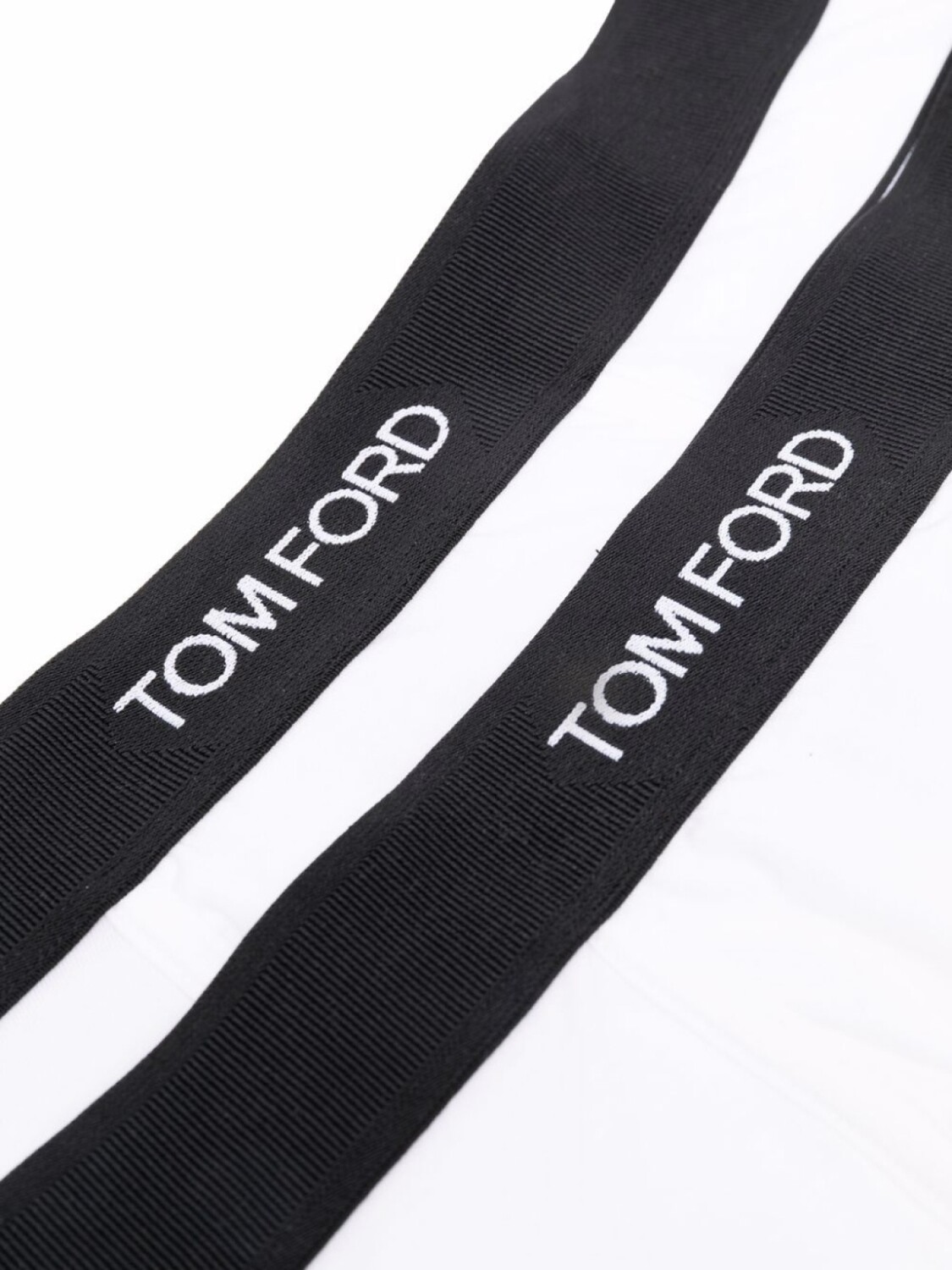 TOM FORD комплект из двух трусов-брифов с логотипом, белый — фото 4