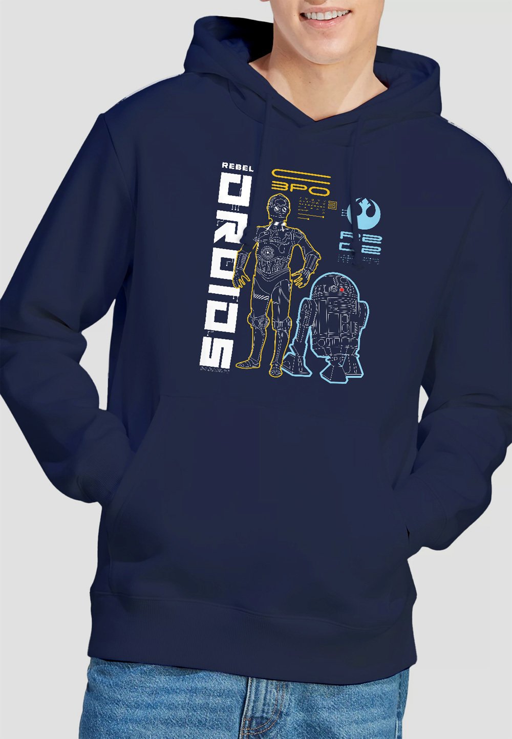 

Толстовка STAR WARS REBEL DROIDS Star Wars, темно-синий