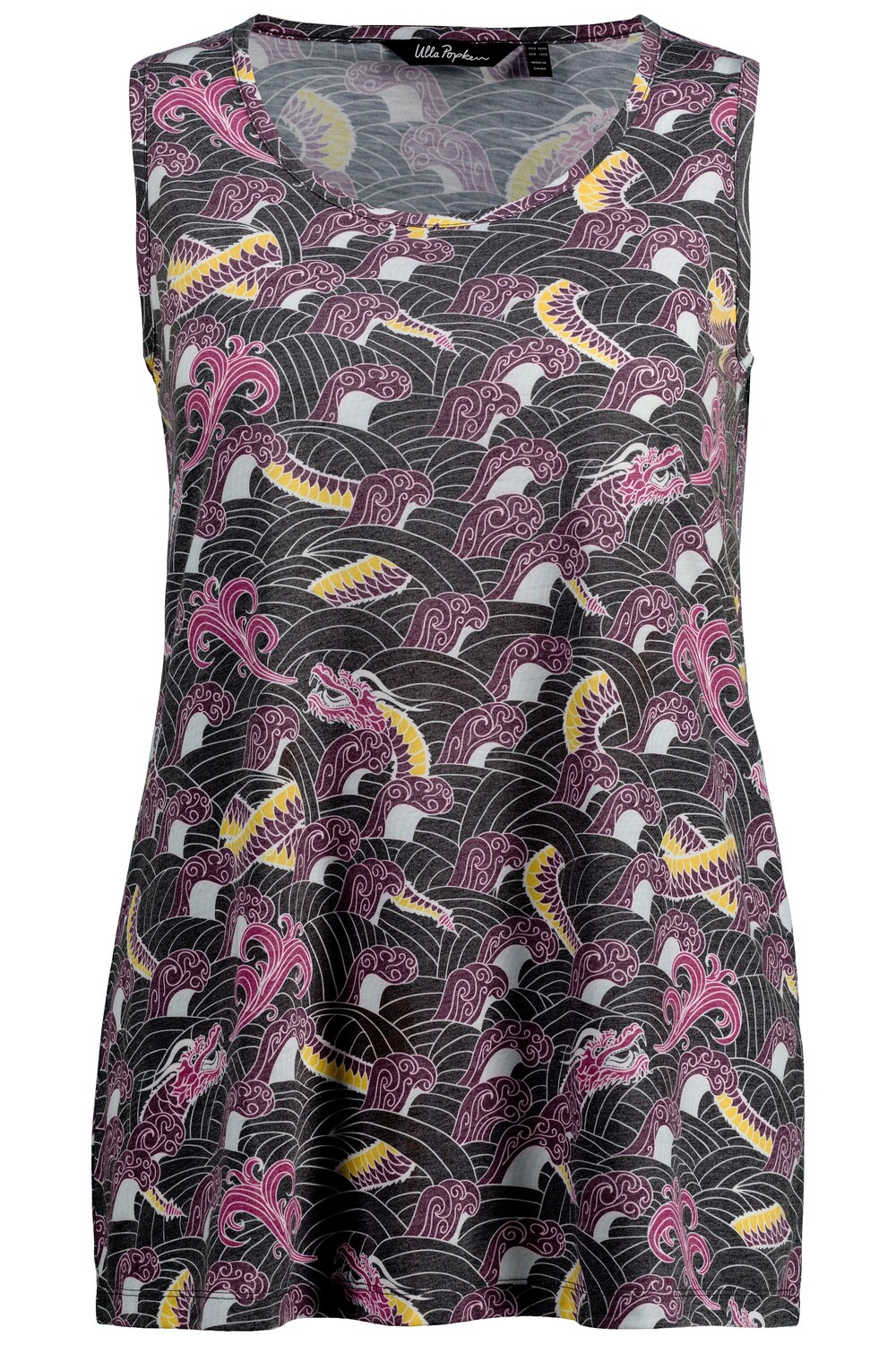 

Футболка Ulla Popken Strick Top, черный