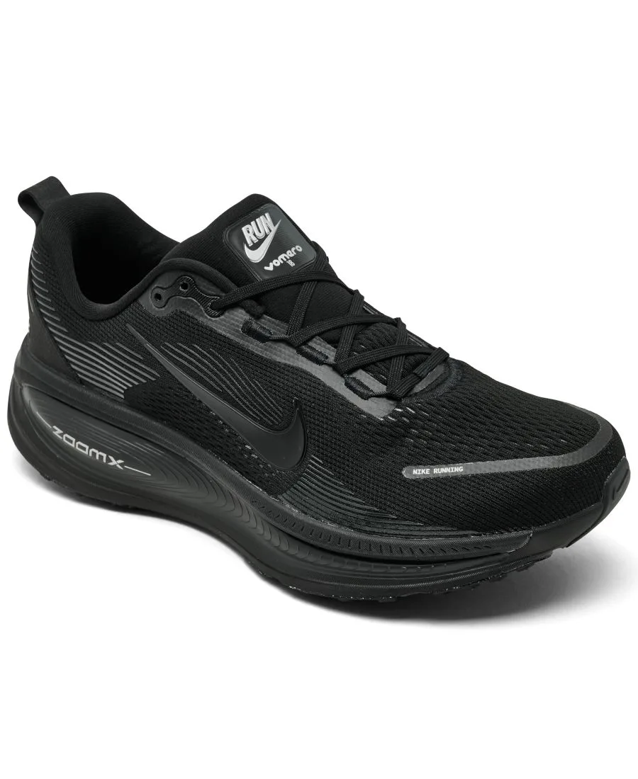 Мужские беговые кроссовки Vomero 18 от Finish Line Nike, черный