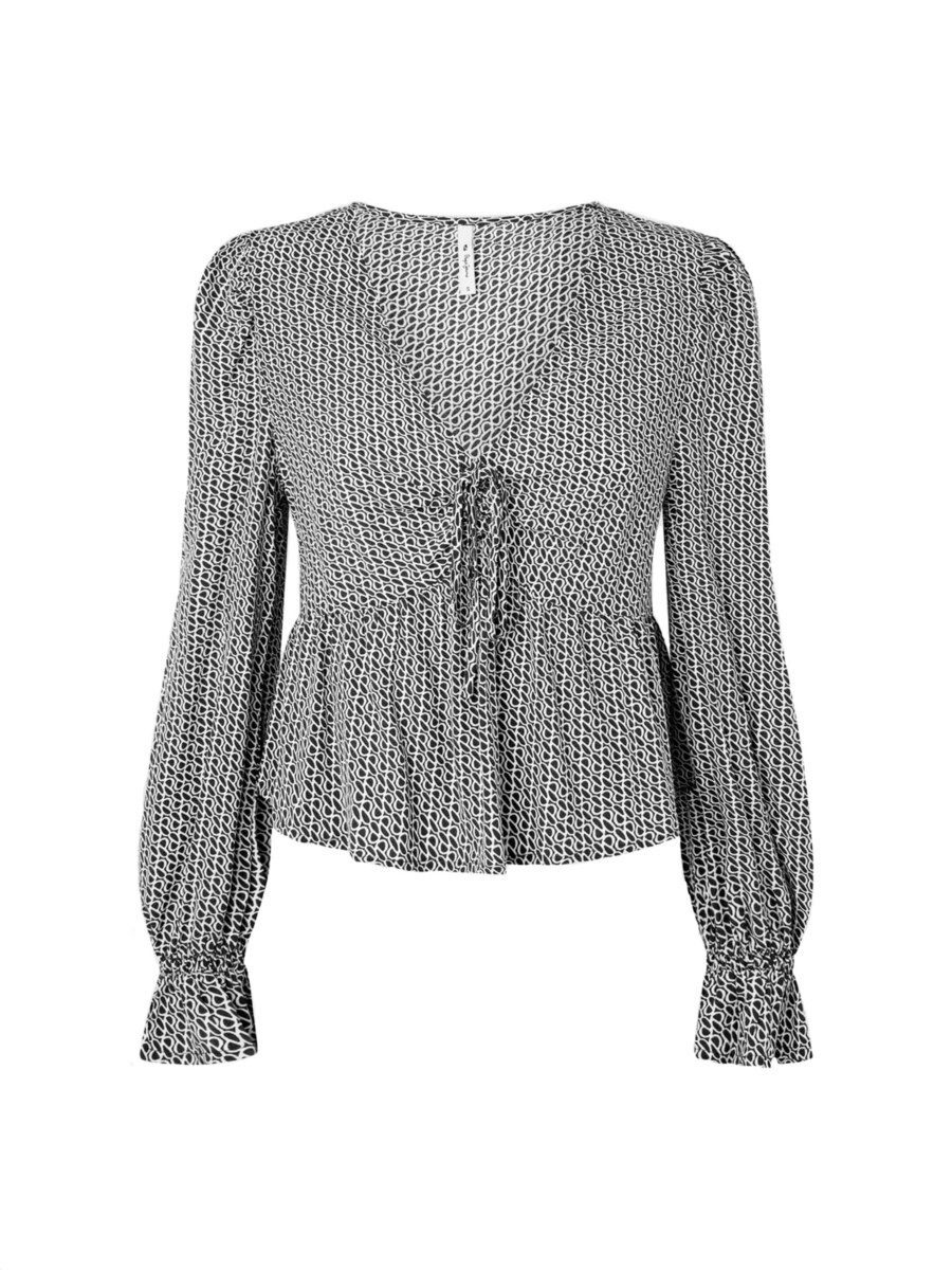 

Блуза Pepe Jeans Aretha, Black