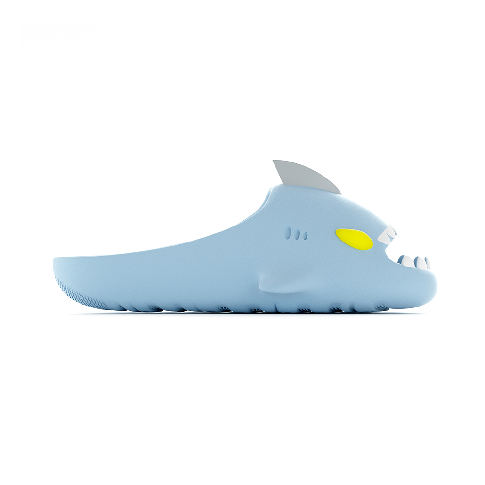 HelloSlippers Акулайты Гигант Света, Слайдеры Унисекс — Неоново-зеленые, цвет Neon Green — фото 4