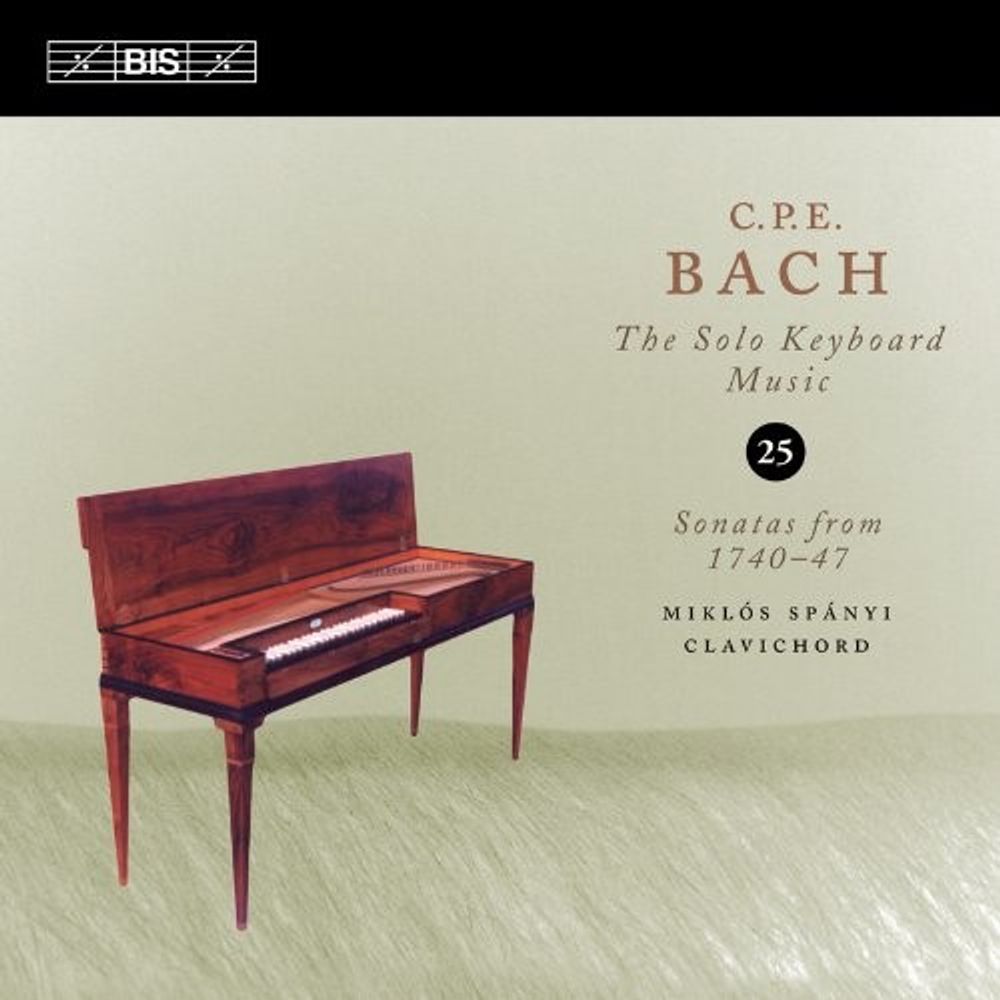 

Диск CD Vol. 25-Solo Keyboard Music - C.P.E. Bach