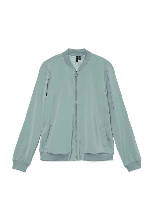

Блузон "коко" воротник-стойка Vero Moda, серый