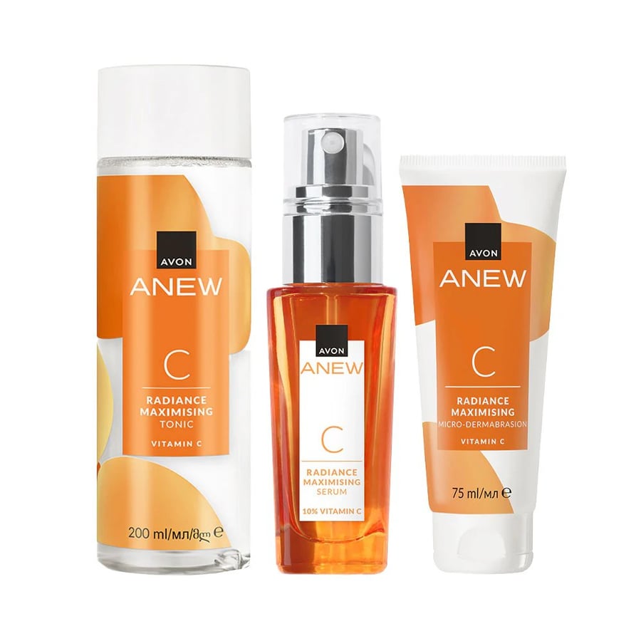 

Набор косметики для микродермабразии Avon Anew Radiance Illumination