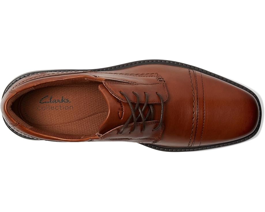 Оксфорды Clarks DressLite Cap, желто-коричневый — фото 2