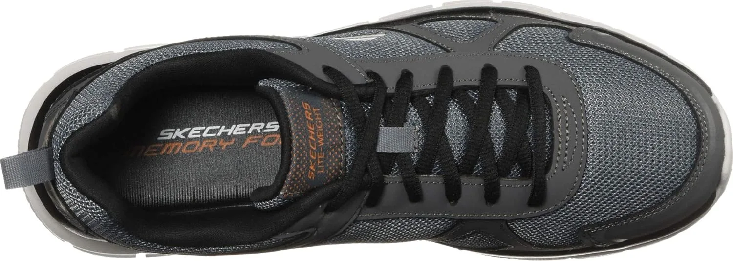 Мужские кроссовки Skechers Track-Scloric 52631-bbk, темно-синий/серый — фото 3