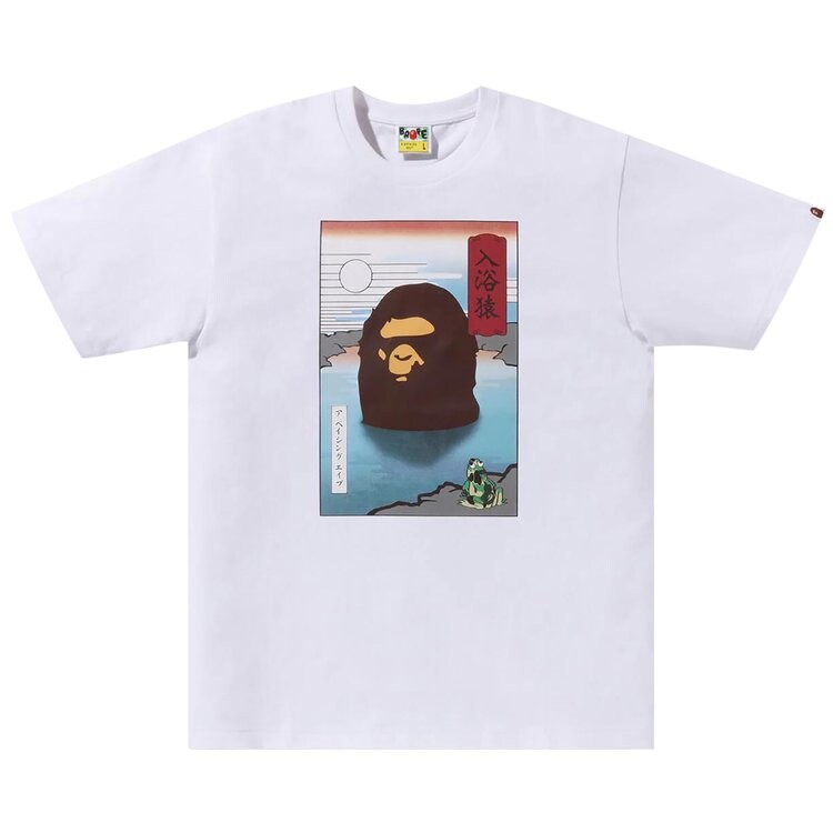 

Футболка BAPE Japan Souvenir #1 'White', белый