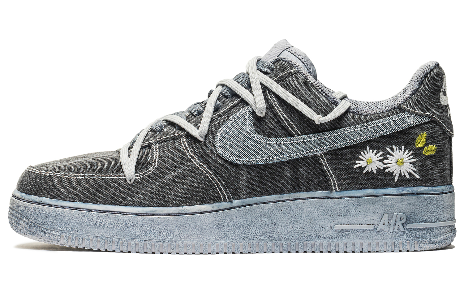 

Nike Кроссовки Air Force 1 Low Top для скейтбординга мужские серые, цвет Gray