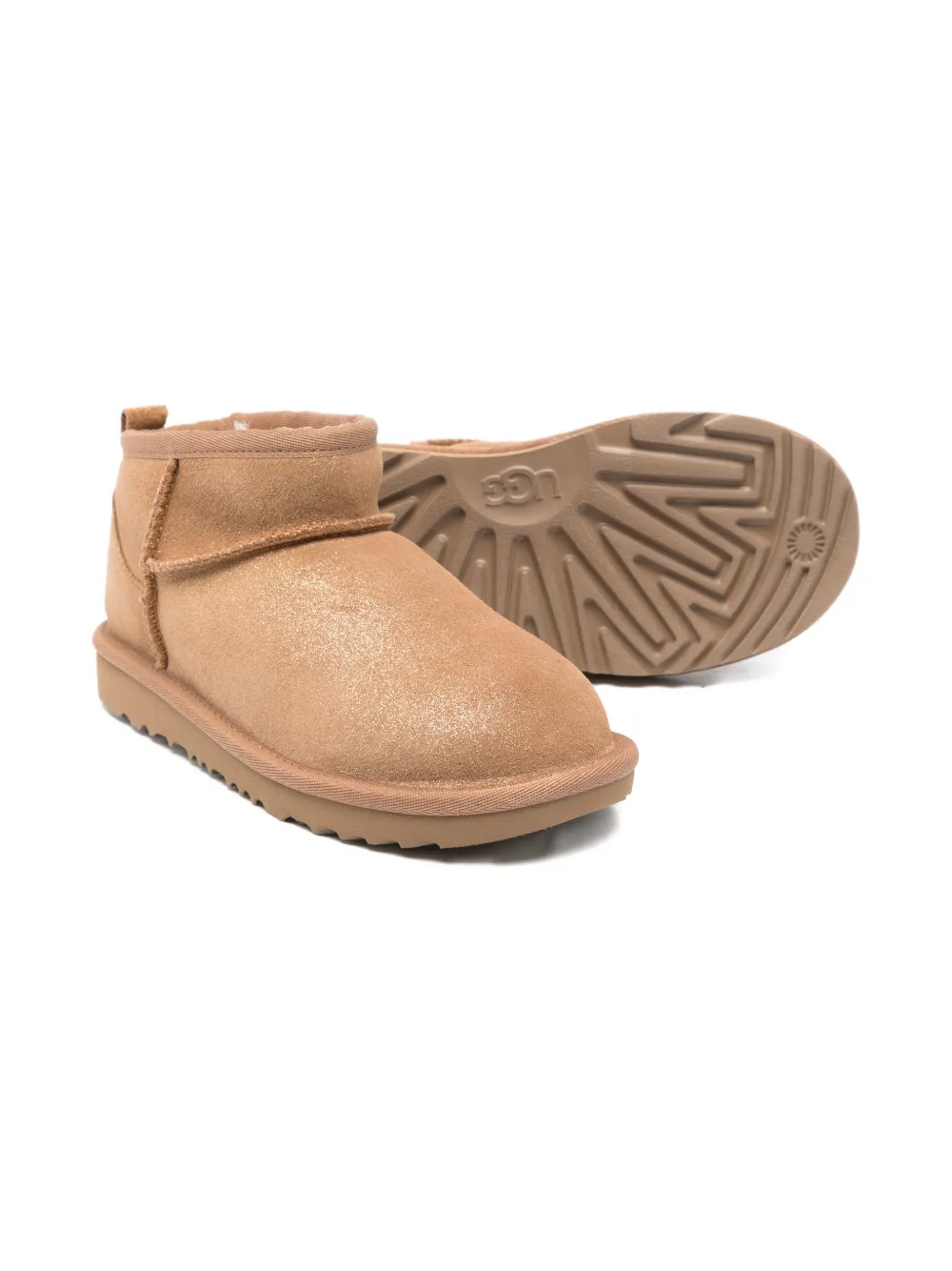 Классические ультра мини сапоги Dazzle Ugg Kids, нейтральный — фото 2