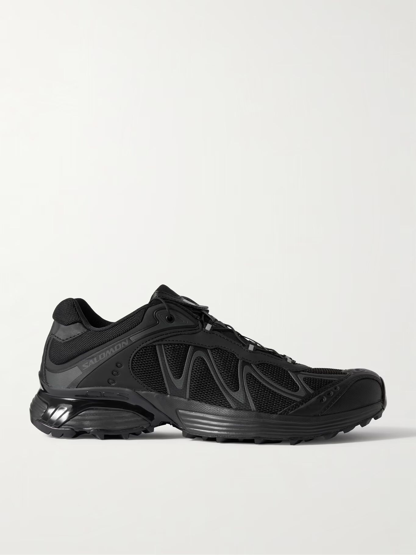 Кроссовки XT-WHISPER с резиновой отделкой из сетки SALOMON, черный — фото 3