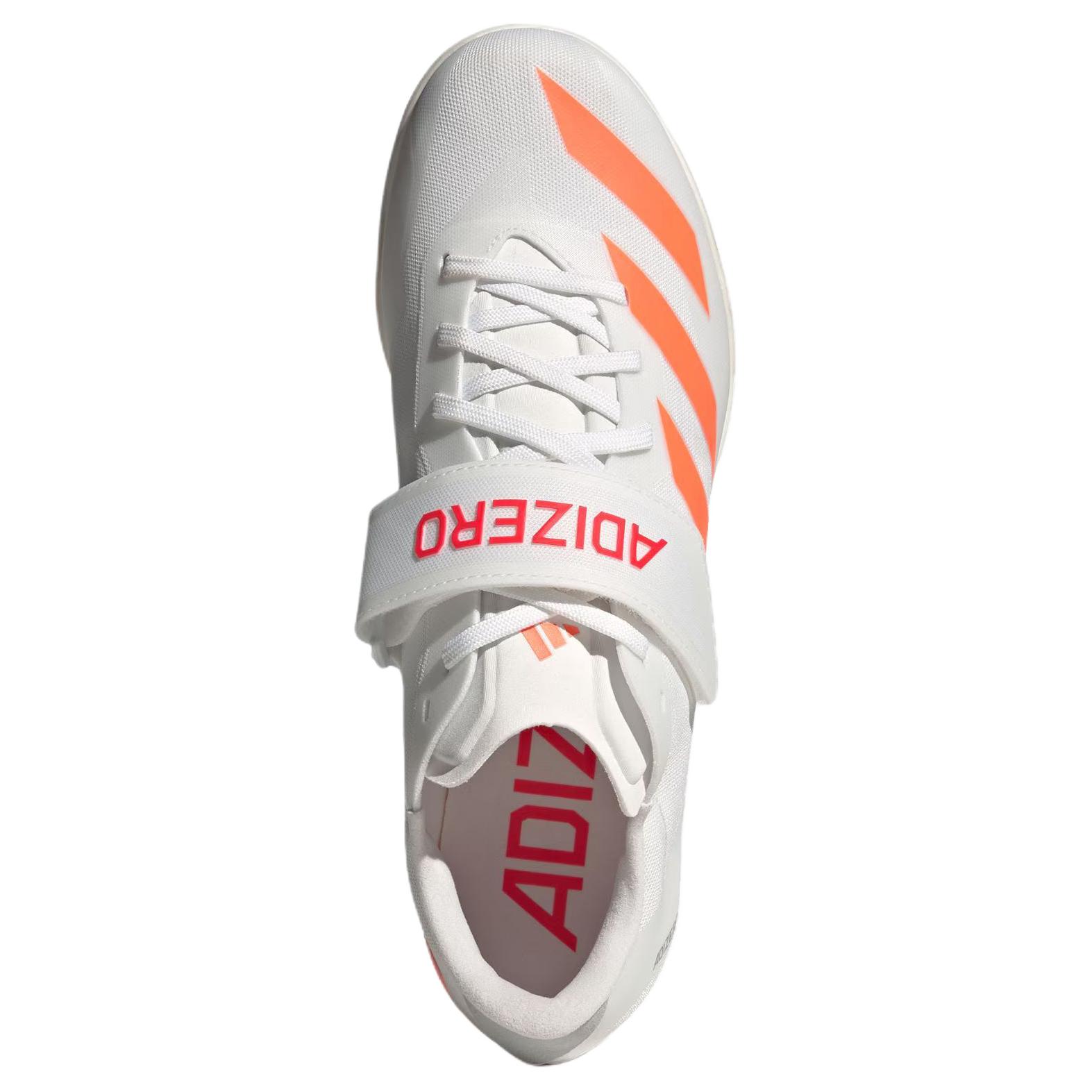 Adidas Кроссовки для легкой атлетики Adizero HJ белого цвета, унисекс — фото 4