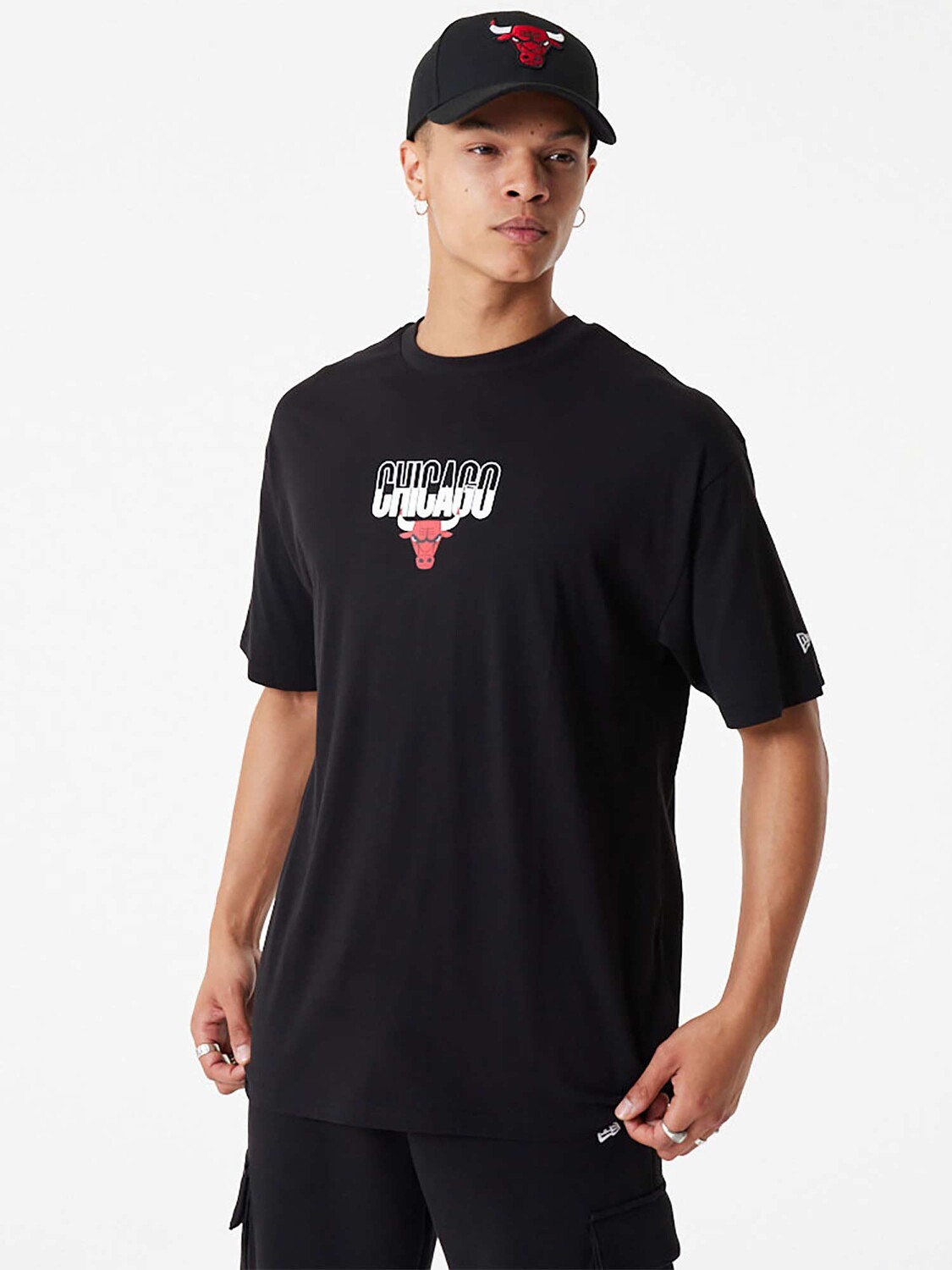 

Футболка New Era Chicago Bulls, черный