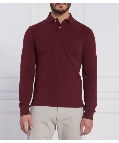 

Футболка поло Slim fit Polo Ralph Lauren, красный