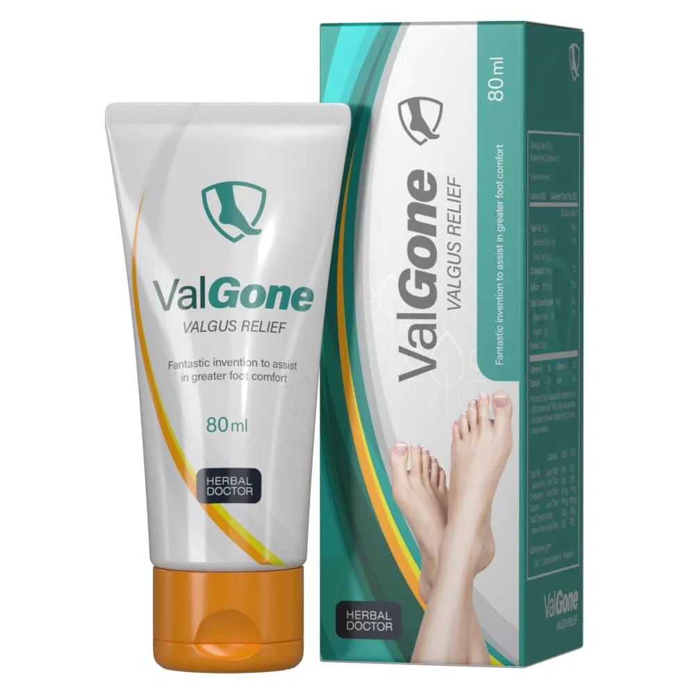 Крем для ног ValGone 80 мл от Hallux Valgus Generic