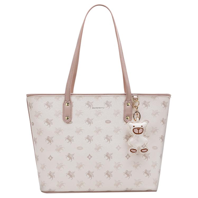 

PAYOT Сумка-шоппер из искусственной кожи, повседневная женская сумка через плечо Pink/Brown, Розовый, PAYOT Сумка-шоппер из искусственной кожи, повседневная женская сумка через плечо Pink/Brown