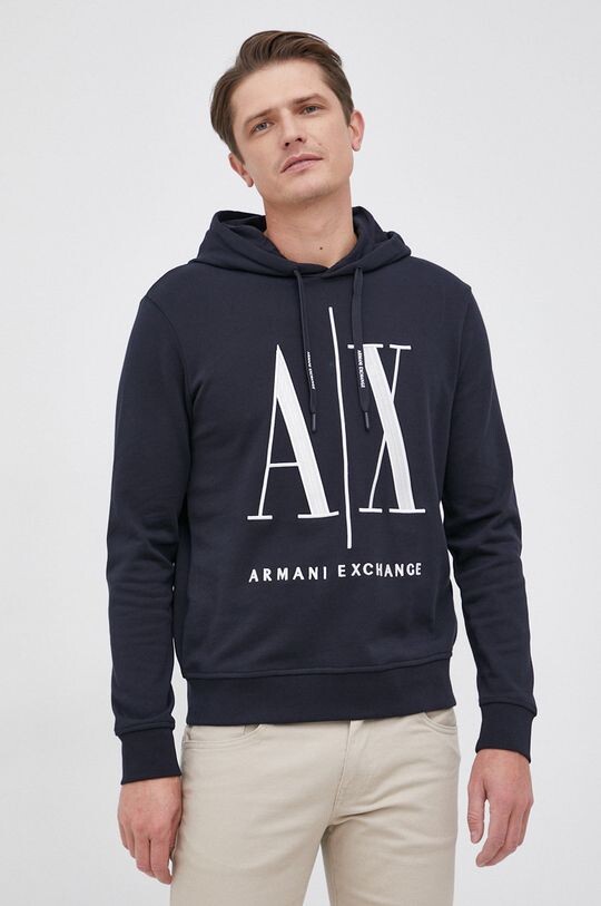 

Толстовка Armani Exchange, темно-синий