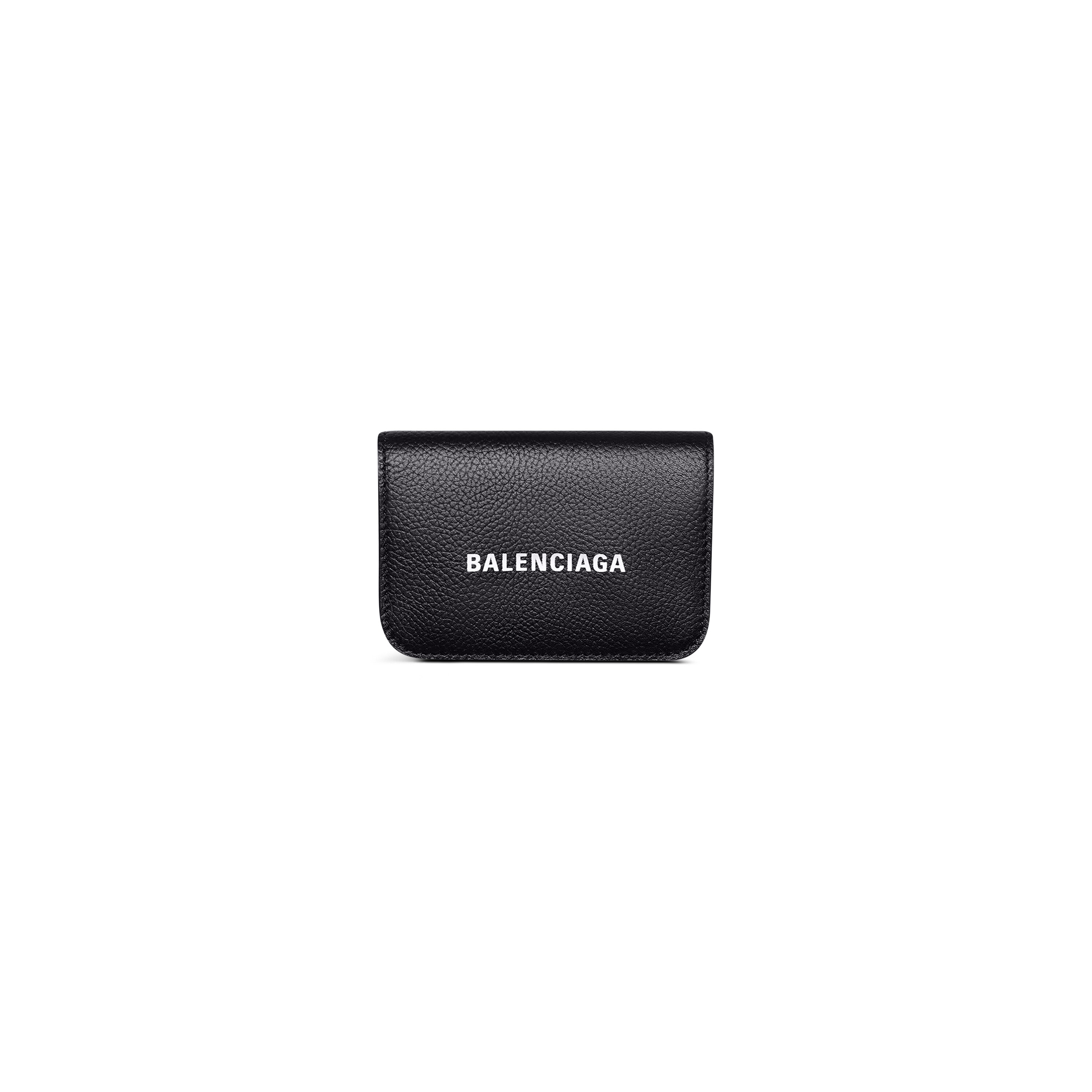 

Мини-кошелек для наличных BALENCIAGA, черный/белый