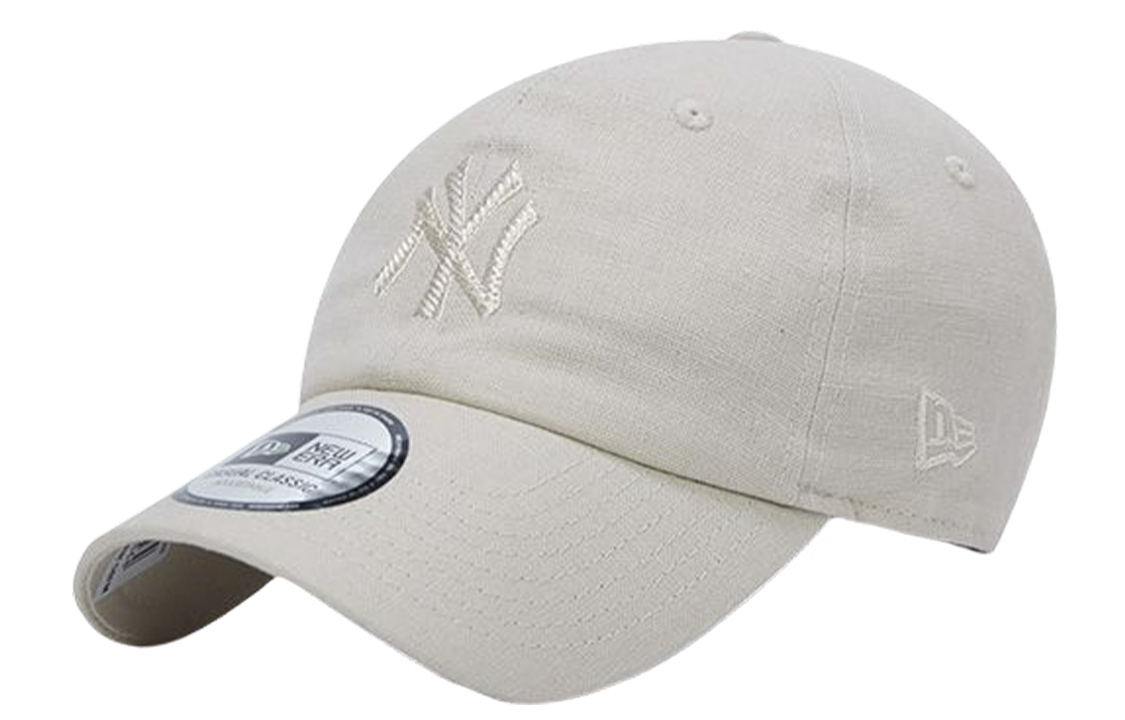 

New Era Хлопковая бейсболка унисекс, Ecru