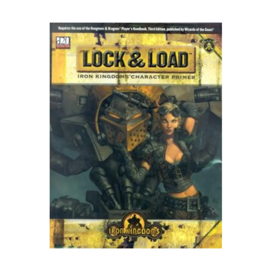 

Lock & Load Character Primer, Iron Kingdoms (d20), мягкая обложка