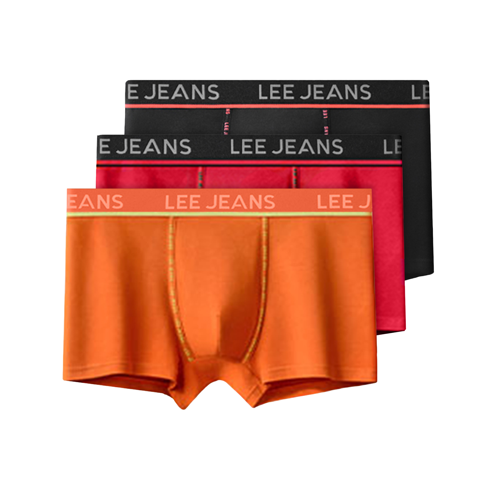 

Prism Color Two трусы мужские 3 шт Lee, красный