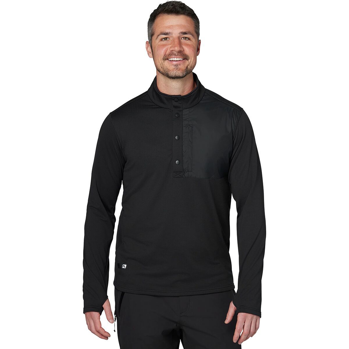 

Мика флисовая толстовка Flylow, черный