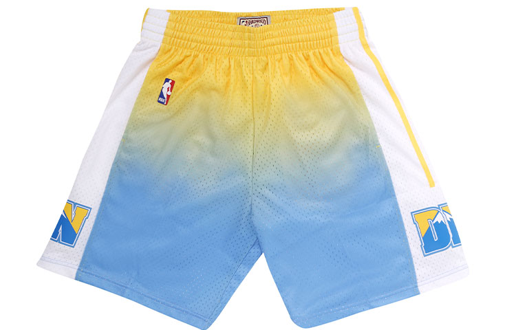 

Mitchell Ness Мужские баскетбольные шорты, синие, средней длины, прямого кроя