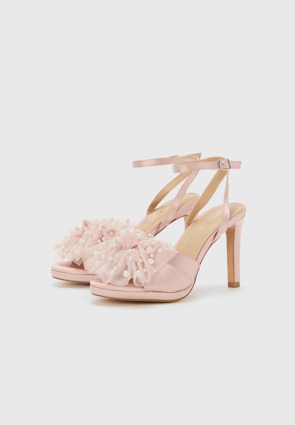 Босоножки на высоком каблуке Anna Field by Zalando, бежевый — фото 2