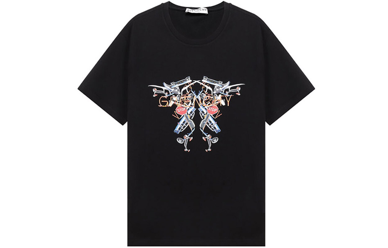 

Футболка мужская черная Givenchy, черный